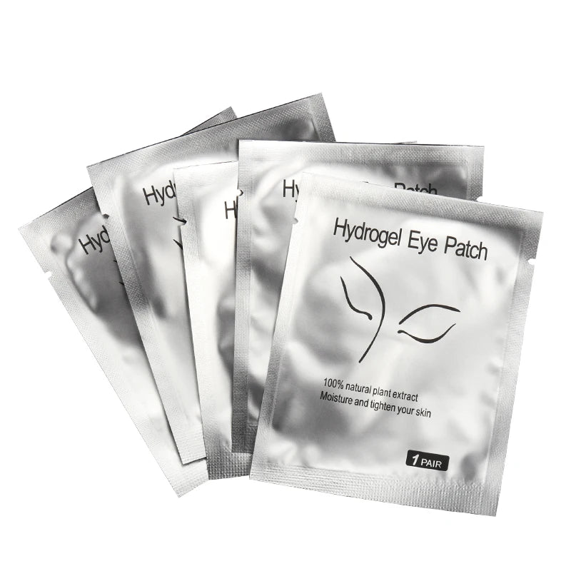 Under-Eye Patches for Lash Extensions — 50 Pairs, 5 Styles