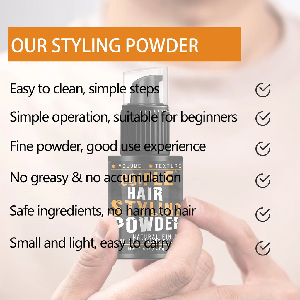 GOIPLE Volumizing Hair Styling Powder — Unisex, 4 Sizes