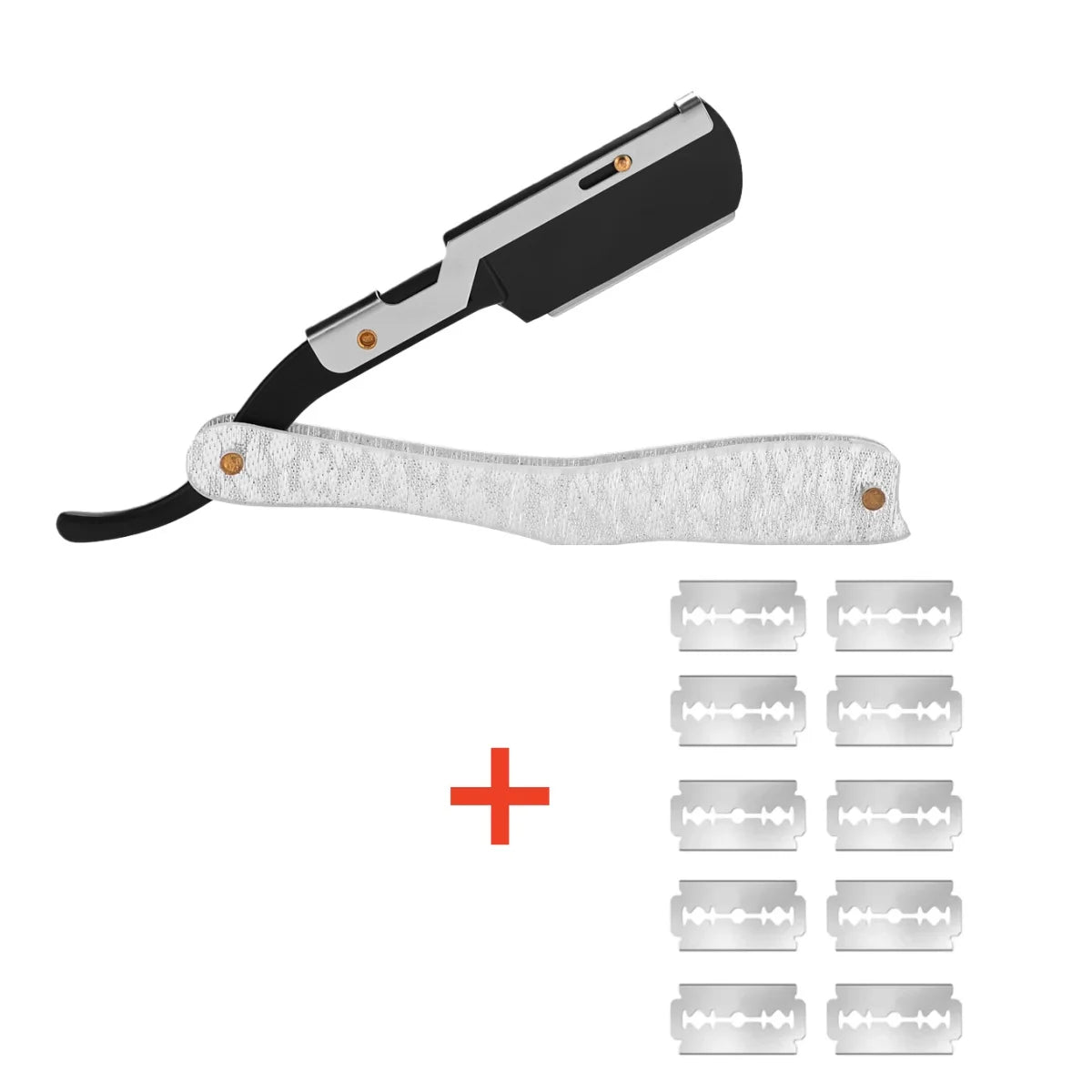 Foldable Straight Razor — Barber Shaving & Contouring