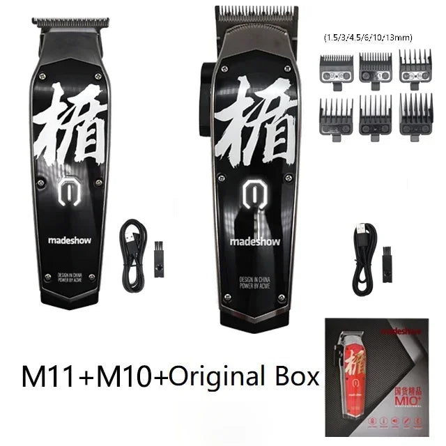 Madeshow M10 Adjustable Cordless Barber Clipper