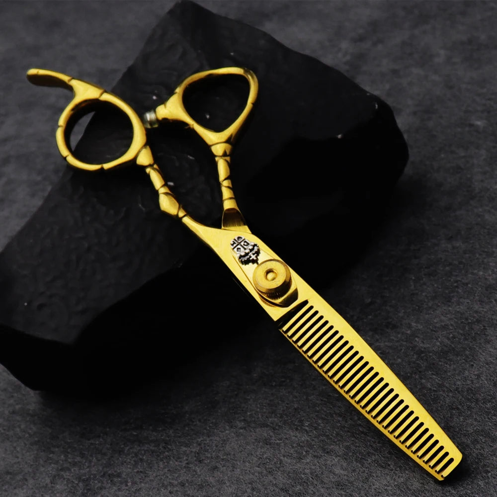 Axemoore 6-Inch Premium Barber Scissors — Cutting & Thinning Sets