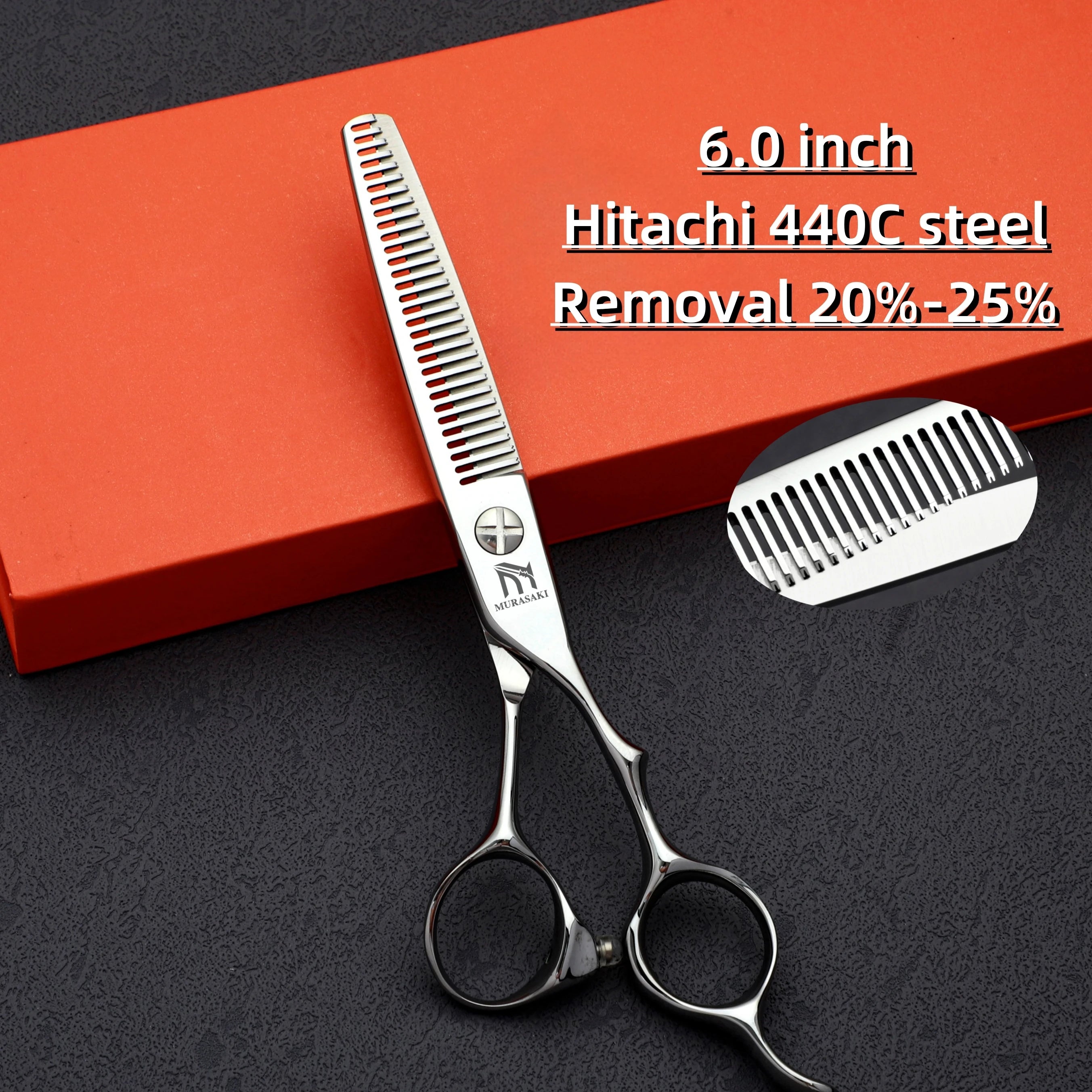 JIXIU Japan 440C Barber Scissors — 6.0" to 6.8" Set