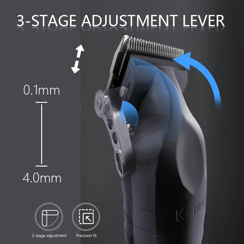 Kemei Professional Clipper Kit — KM-2296, KM-2299 or KM-1102