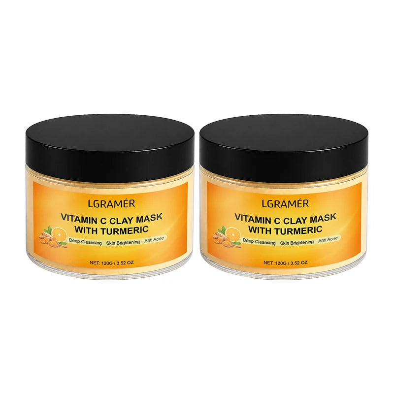 Turmeric Clay Mask 120g — Brightening & Hyperpigmentation Treatment