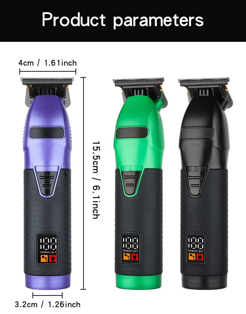 HIENA Professional Wireless Barber Clipper — 6 Colors