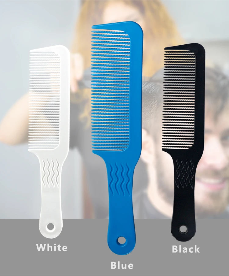 Professional Hairdressing Clipper Comb — Dual Tooth, 6 Colors