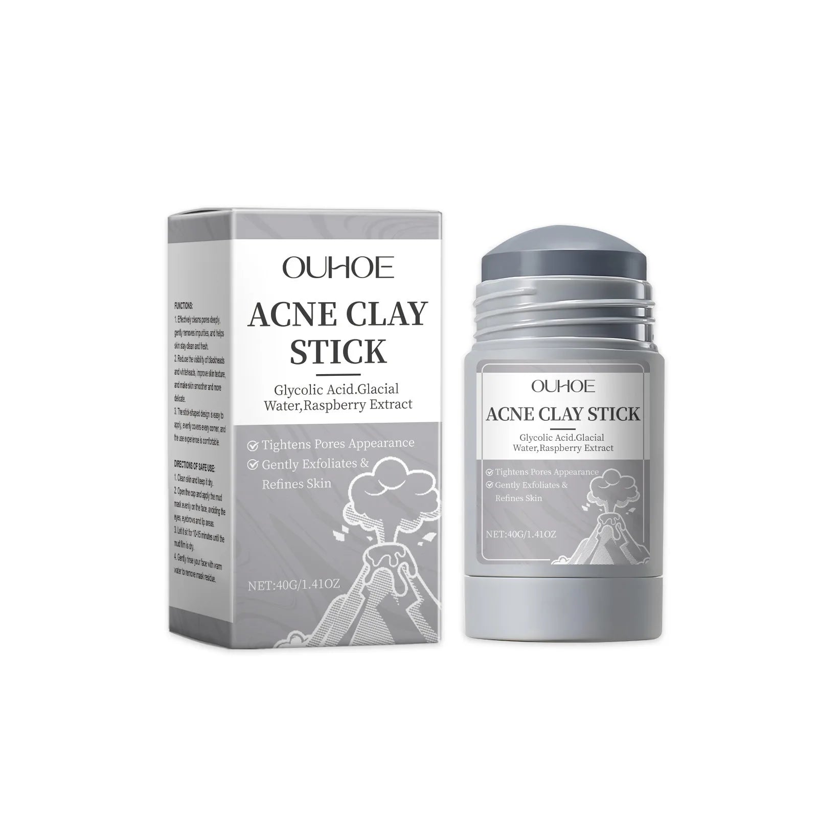 Pore Cleansing Clay Mask — Blackhead Removal & Sebum Control