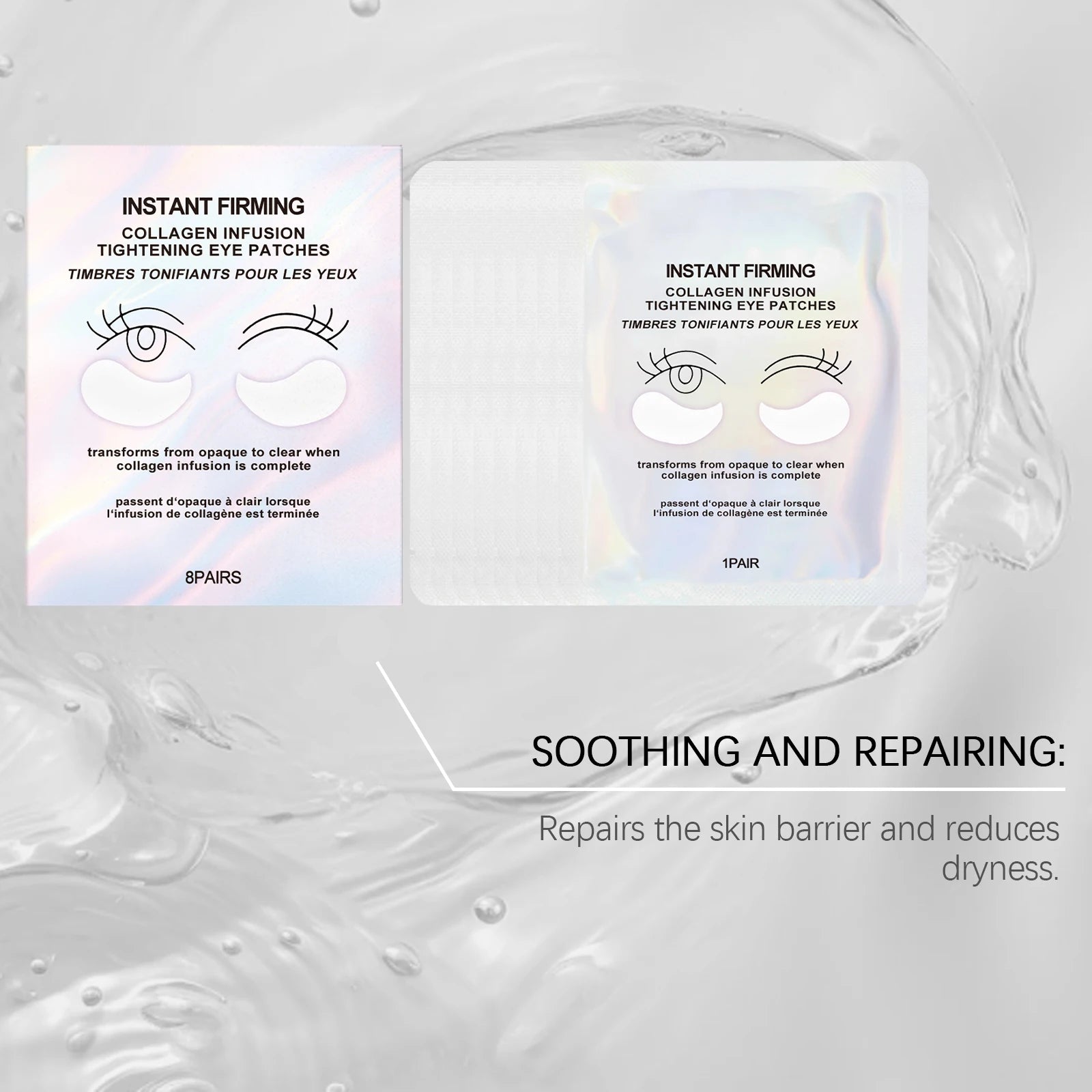 Collagen Under-Eye Patches — Lash Extension Isolation and Anti-Aging