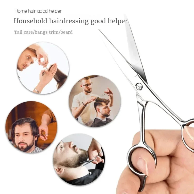 Professional Barber Hair Scissors — 5.5" to 7" Stainless Steel
