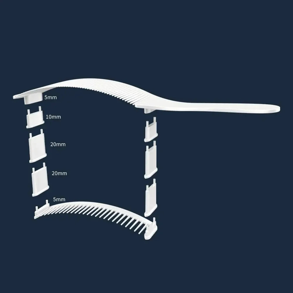Professional Curved Fade Comb — Heat Resistant Flat Top