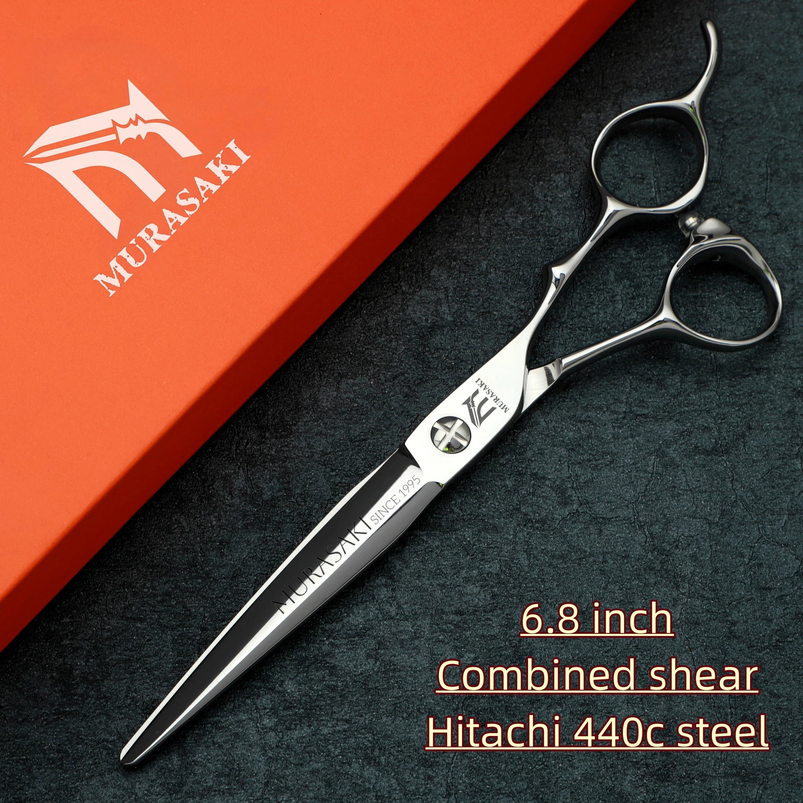 JIXIU Japan 440C Barber Scissors — 6.0" to 6.8" Set