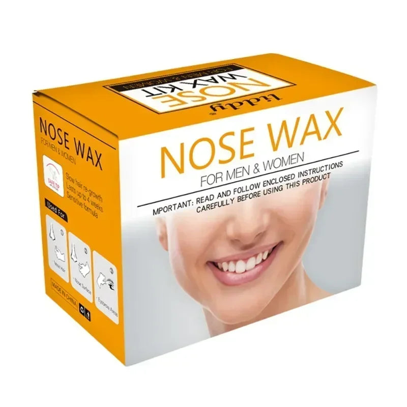 Nose Hair Removal Wax Kit — Paper-Free, Men & Women