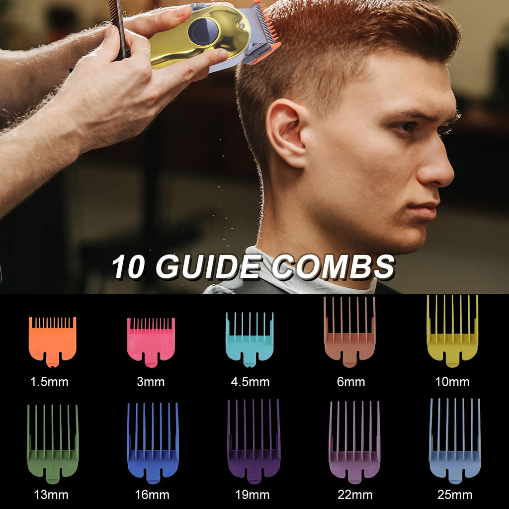 HATTEKER Professional Cordless Barber Clipper