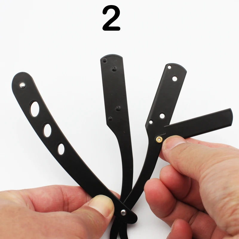 ZqZq Straight Razor Starter Kit — 10 Blades Included