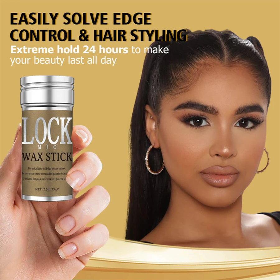 LOCKMIO Hair Wax Stick — Kids, Women & Natural Wigs