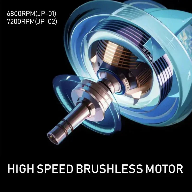 JUCAI JP Series 7200RPM Brushless Barber Clipper