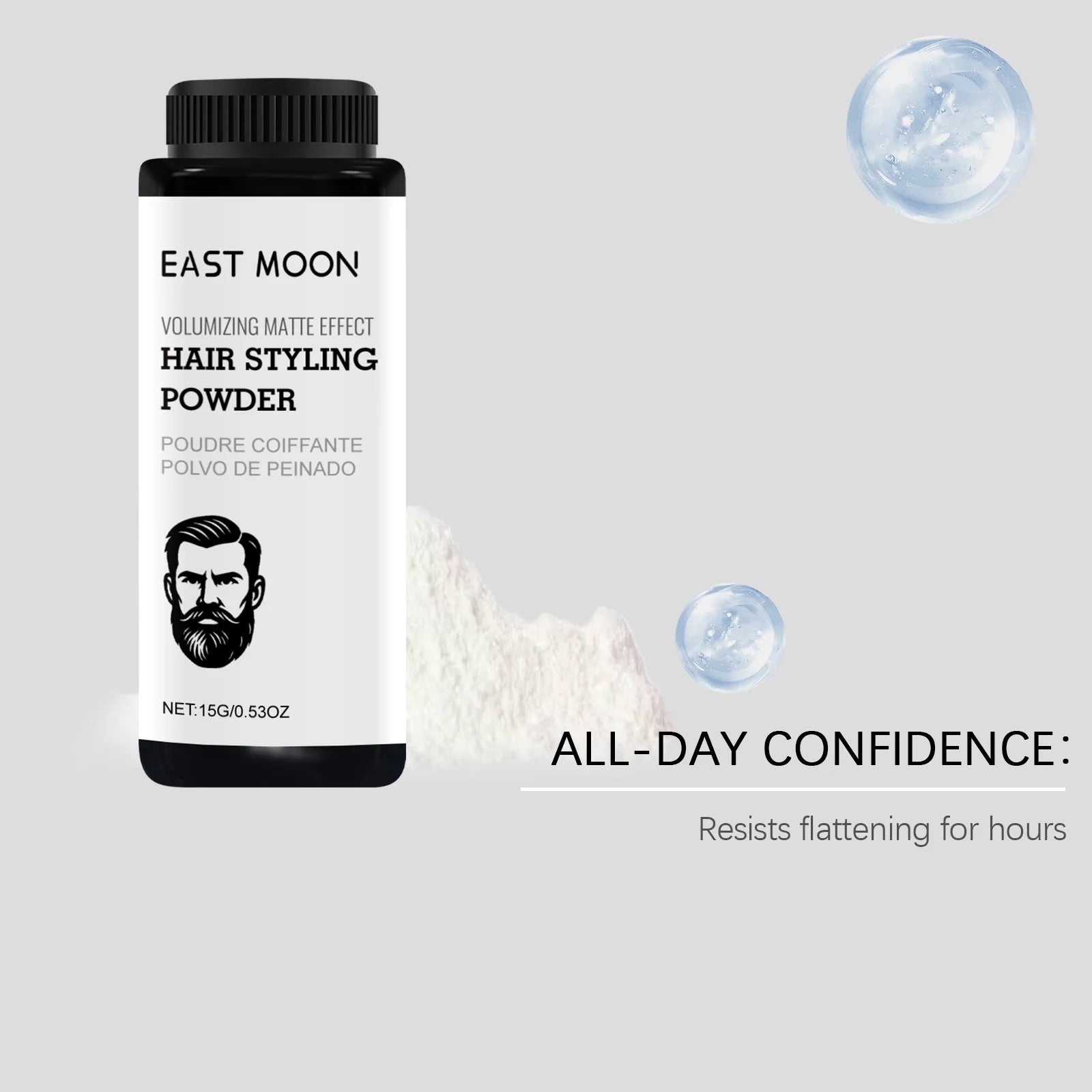Men's Hair Texture Powder — Instant Volume & Strong Grip