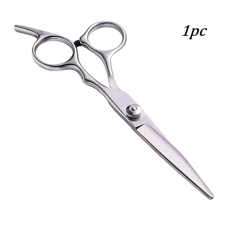 Ergonomic Professional Barber Scissors — Flat, Thinning & Sets