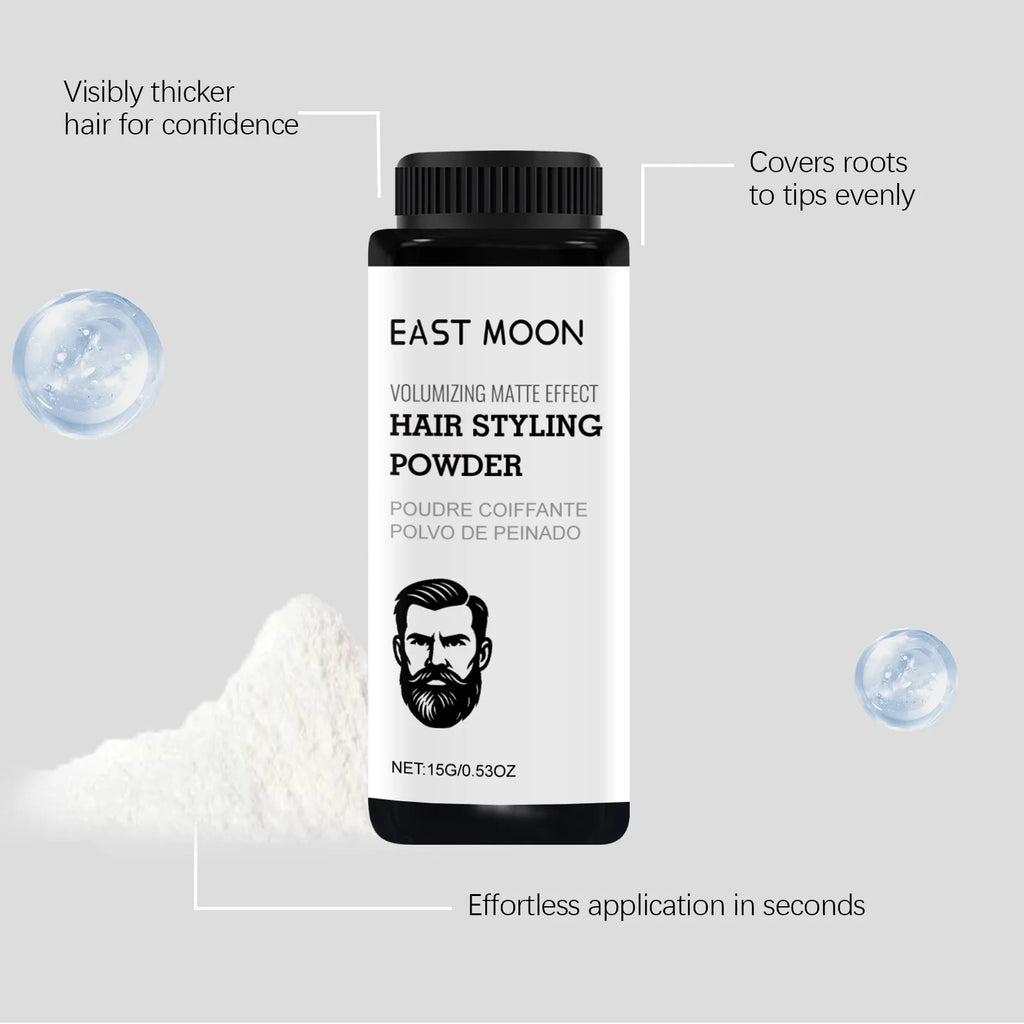 Men's Hair Texture Powder — Instant Volume & Strong Grip