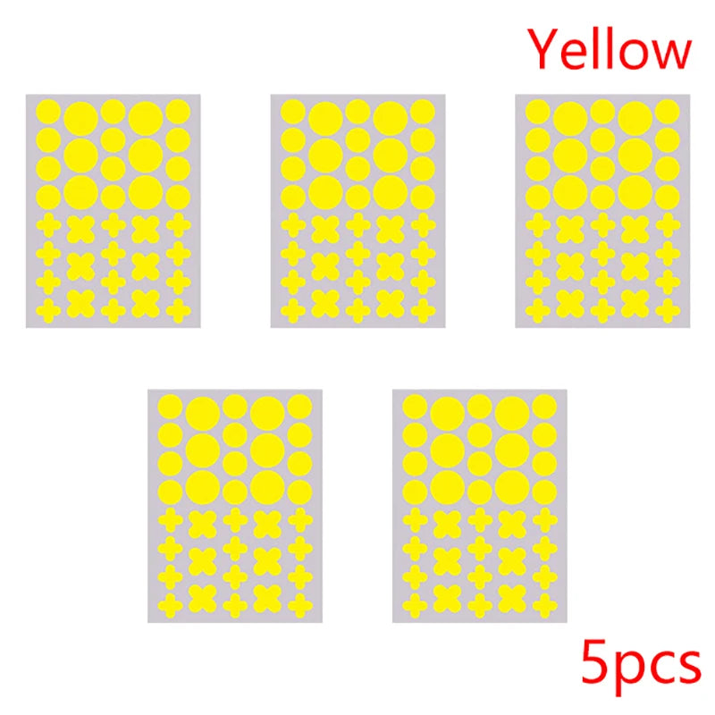Colorful Pimple Patches 180-Pack — Hydrocolloid Spot Treatment