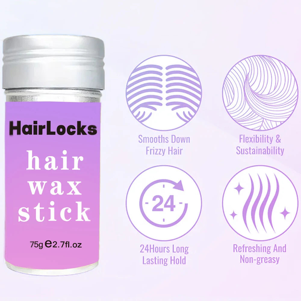 Anti-Frizz Women's Styling Wax — Broken Hair & Edge Control