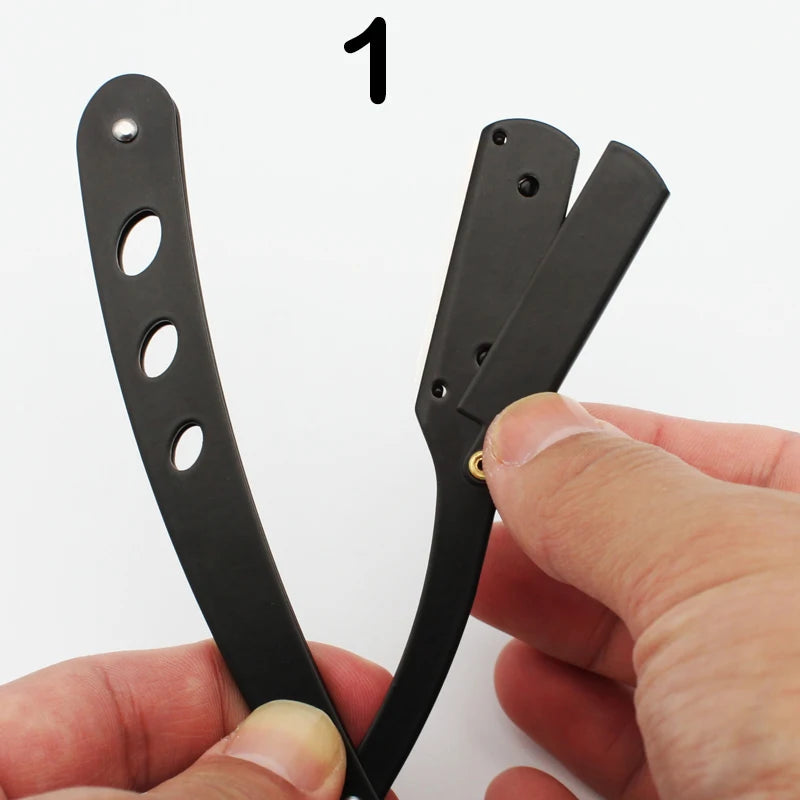 ZqZq Straight Razor Starter Kit — 10 Blades Included