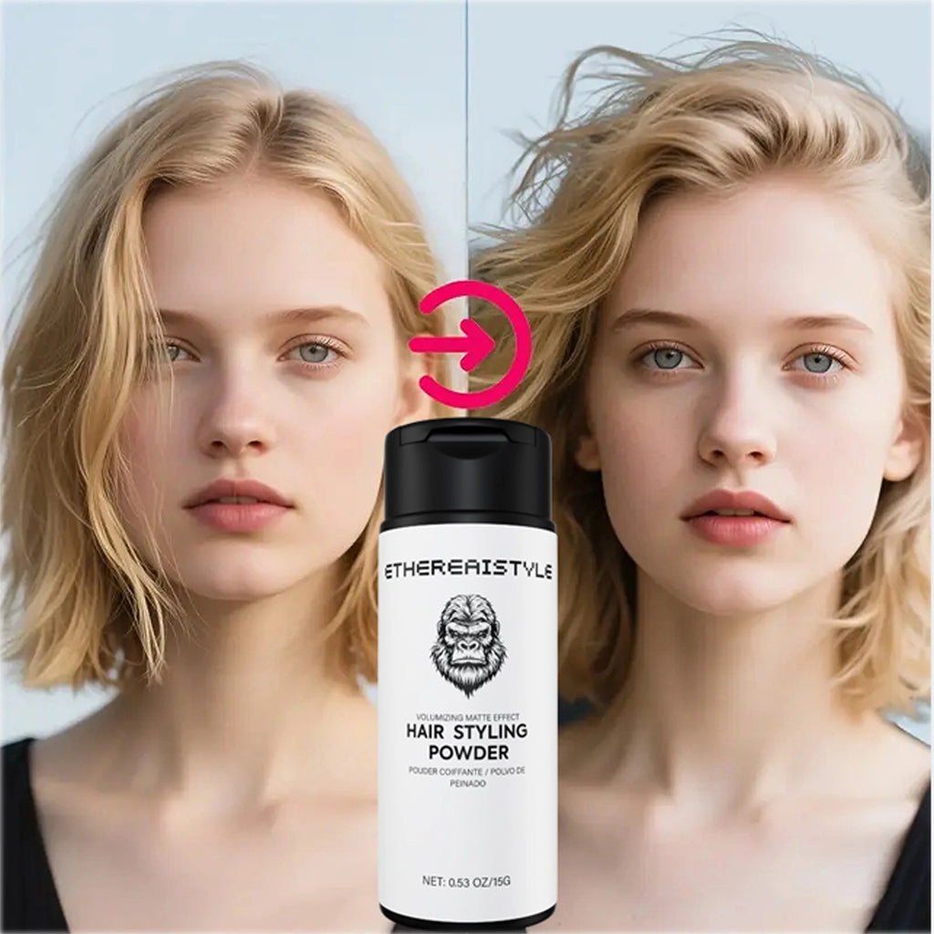 Hair Volumizing & Control Powder — Matte Finish, All-Day Hold