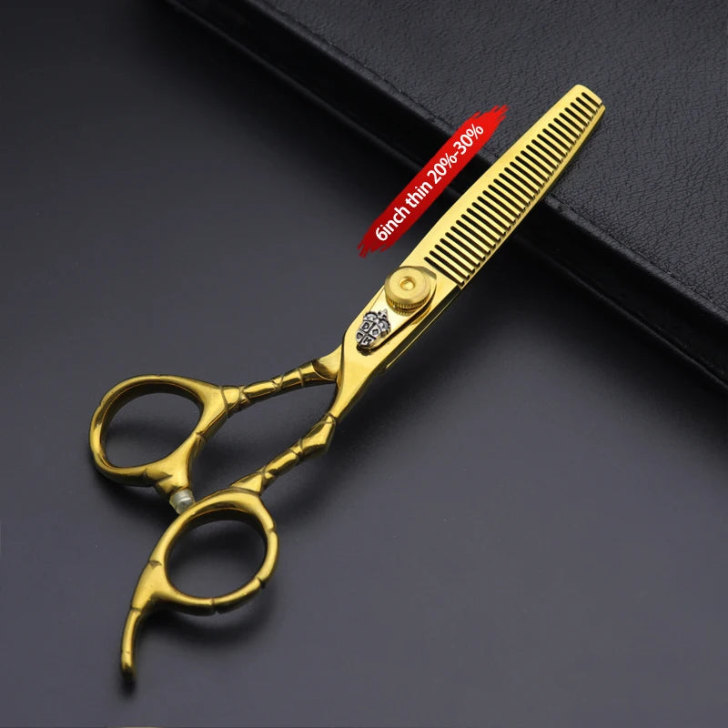 Axemoore 6-Inch Premium Barber Scissors — Cutting & Thinning Sets
