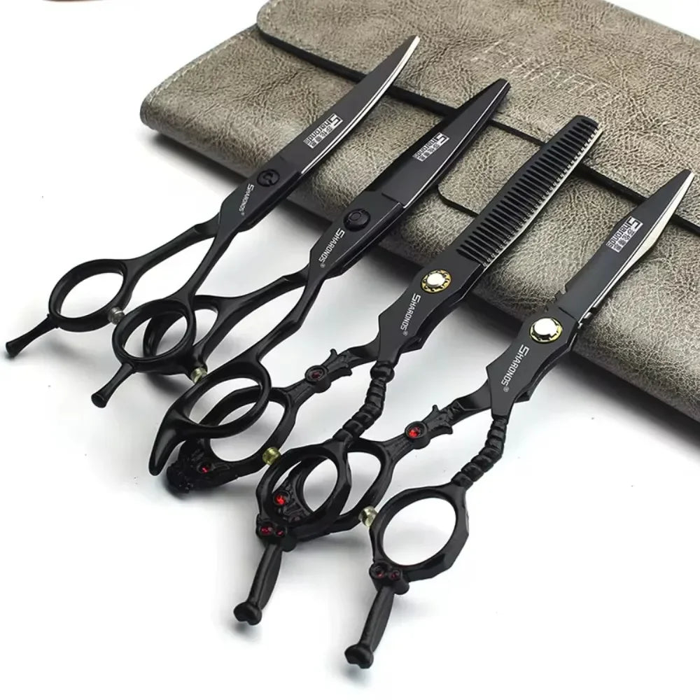SHARONDS Japan 440C Professional Barber Scissors