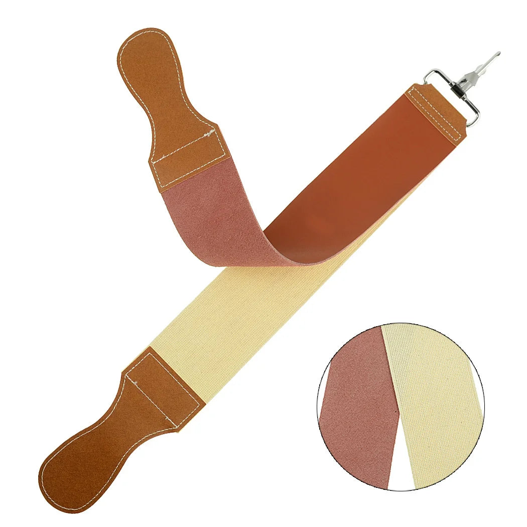 Wood Handle Straight Razor — Premium Barbershop Shaver