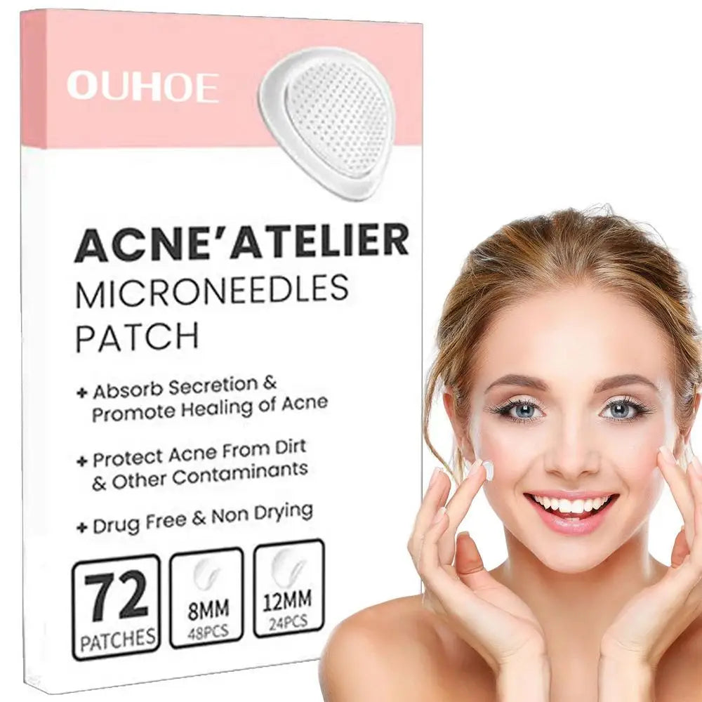 Invisible Hydrocolloid Pimple Patches — Overnight Blemish Treatment