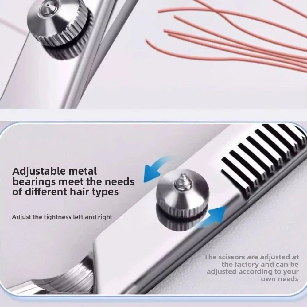 Ergonomic Professional Barber Scissors — Flat, Thinning & Sets