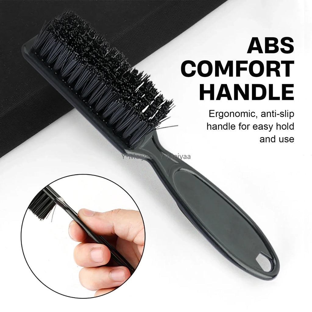 Professional Barber Blade Cleaning Brush — Clipper Maintenance Tool