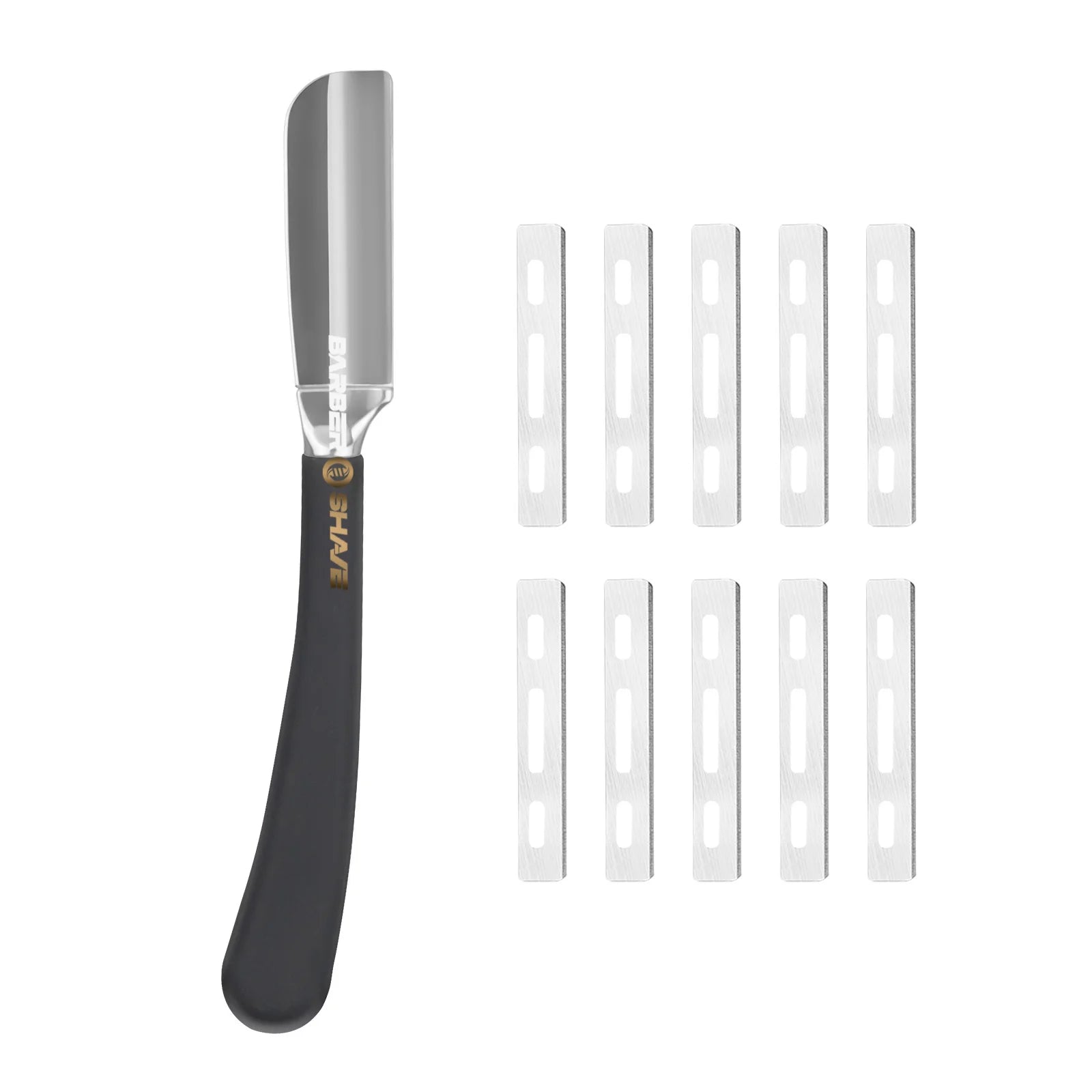 Professional Barber Razor — Gold & Silver Finish with Gift Options