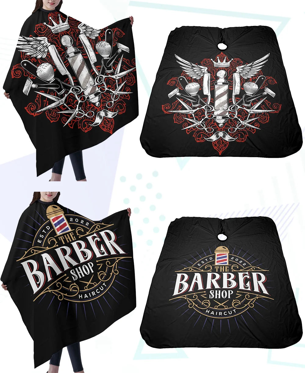 Waterproof Anti-Static Hairdressing Apron — Non-Stick, 2 Styles