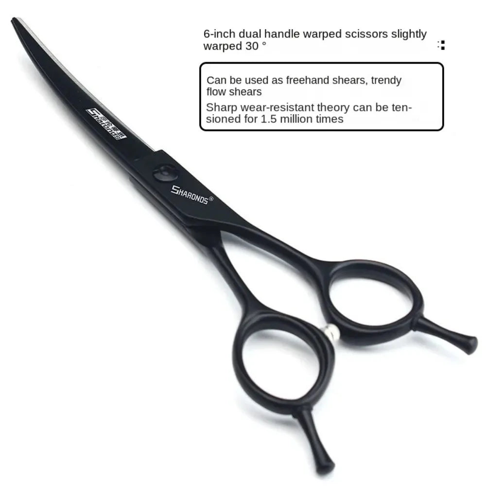 SHARONDS Japan 440C Professional Barber Scissors