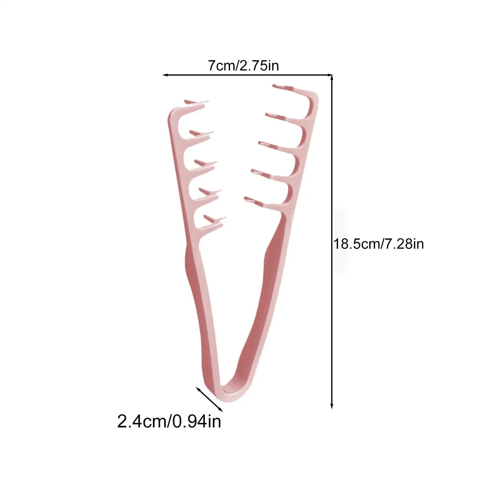 Wide-Tooth Volumizing Comb — Wet & Dry, Seam Covering