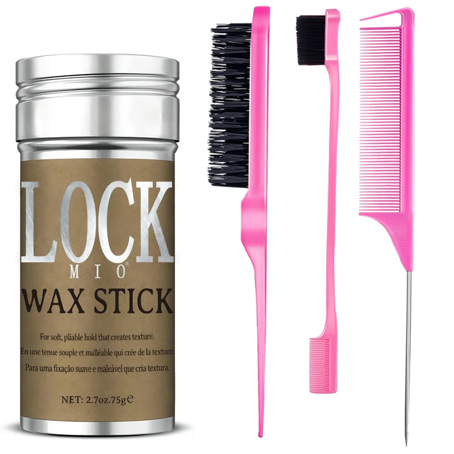LOCKMIO Hair Wax Stick — Kids, Women & Natural Wigs