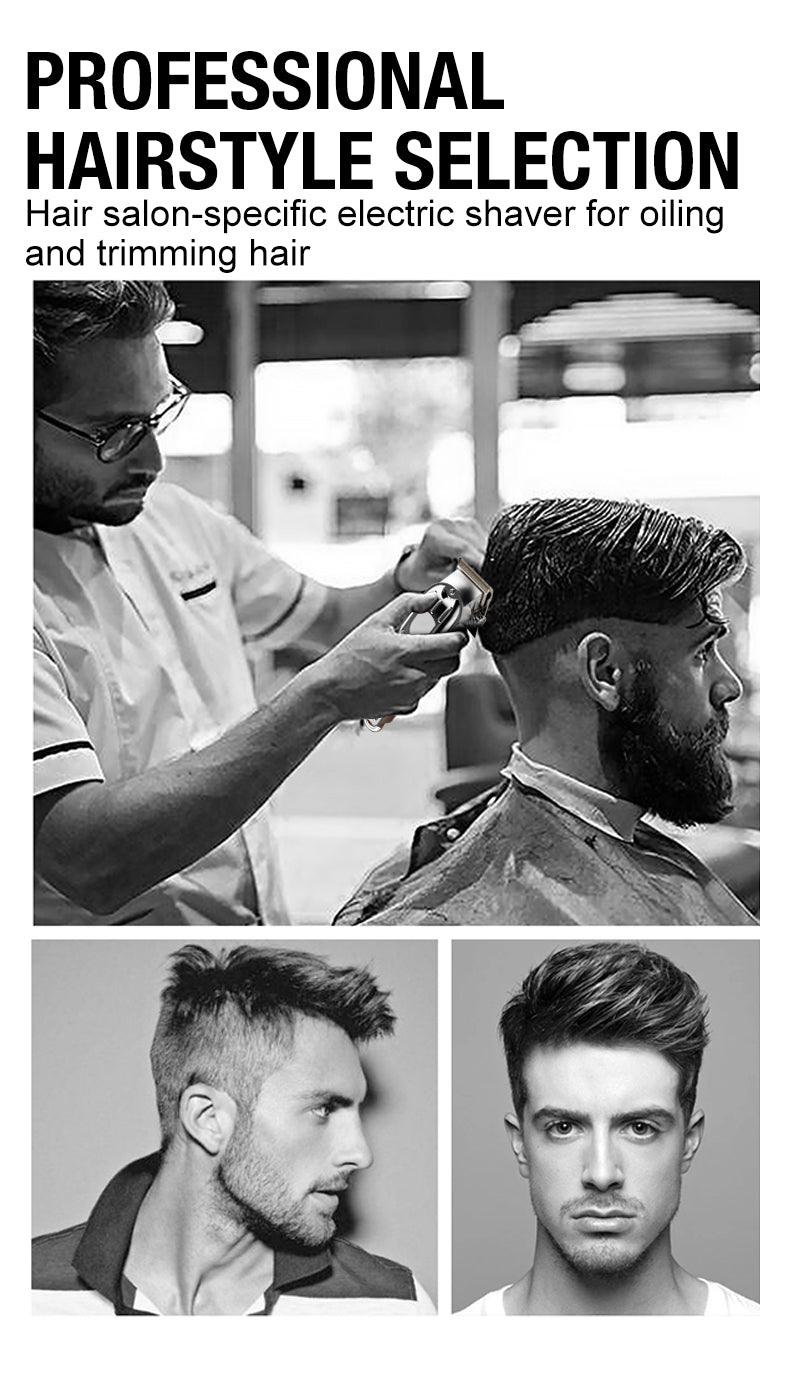 Heavy-Duty Full Metal Carbon Blade Clipper